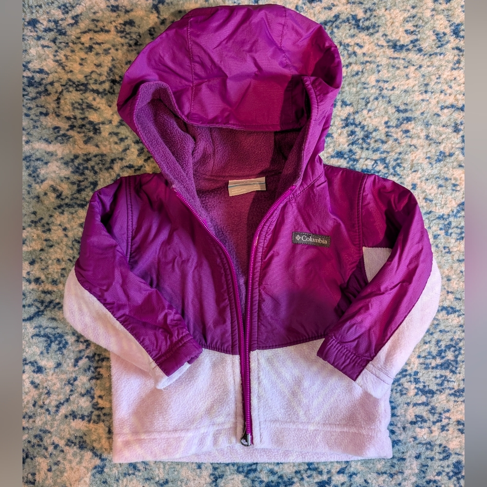 Columbia Kids' Purple Hooded Jacket